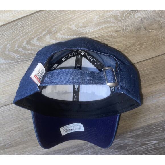 NFL Atlanta Falcons Women's Super Bowl LI 2016 New Era Hat Cap Denim Blue OSFA - Picture 11 of 12